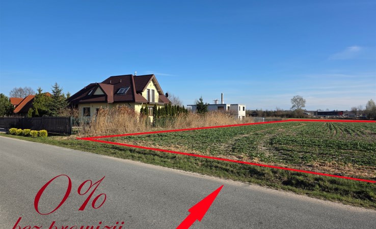 działka na sprzedaż - Aleksandrów Łódzki (gw), Brużyczka Mała